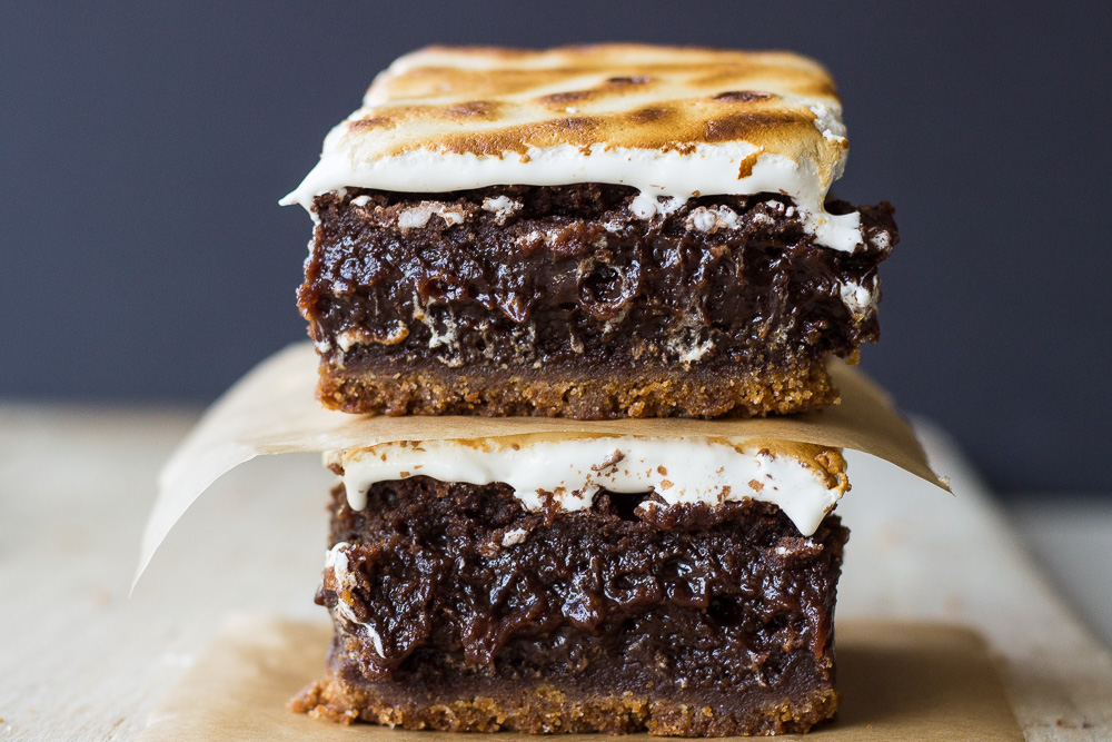 Decadent S'mores Brownies