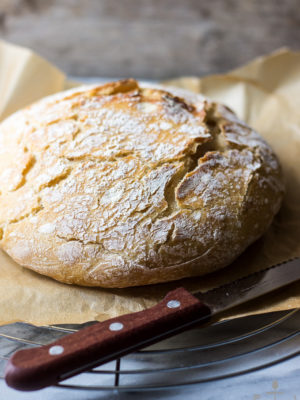 Rustic No-Knead Bread