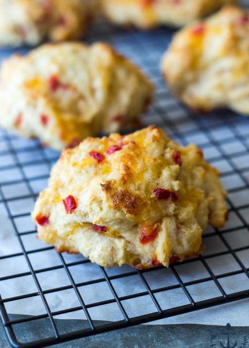 Pimento Cheese Drop Biscuits