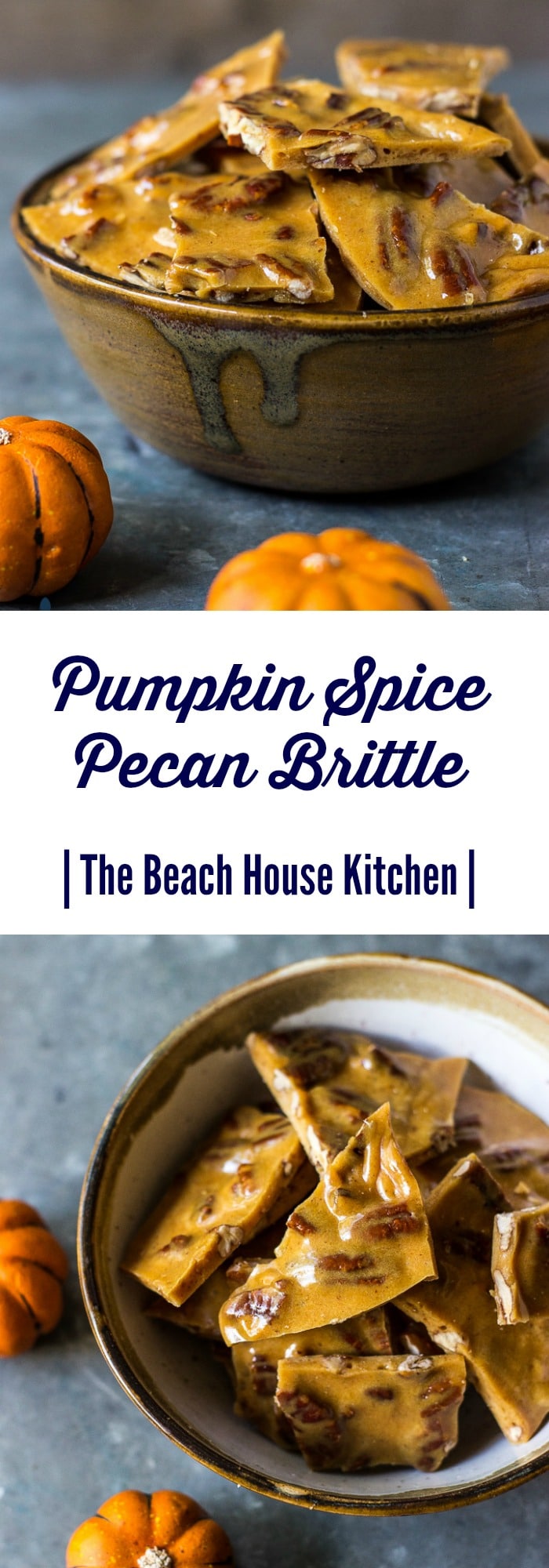 Pumpkin Spice Pecan Brittle