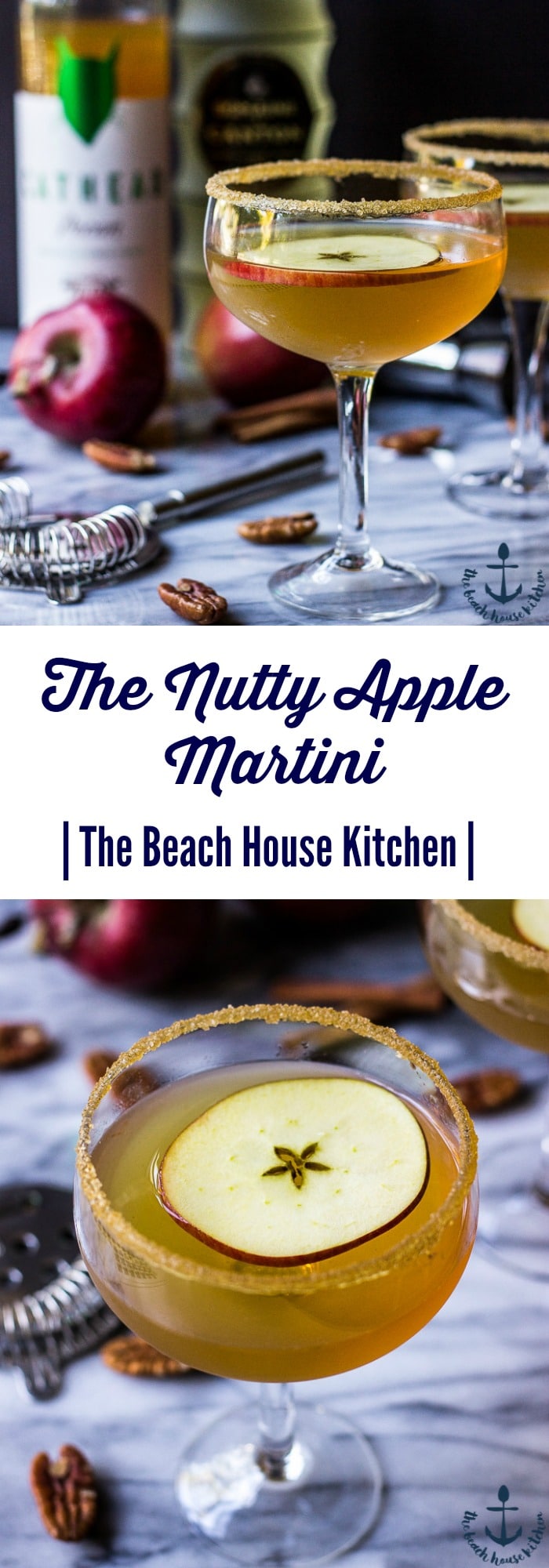 The Nutty Apple Martini