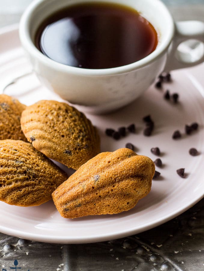 Espresso Chip Madeleines and a Giveaway