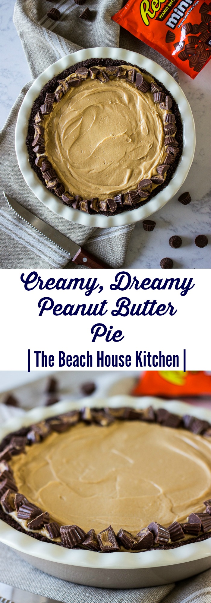 Creamy, Dreamy Peanut Butter Pie