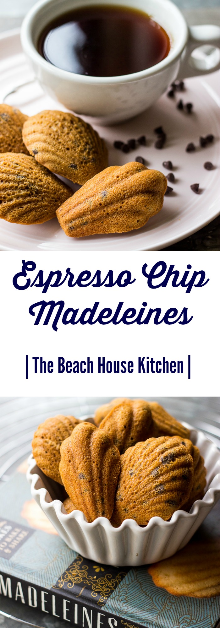 Espresso Chip Madeleines and a Giveaway