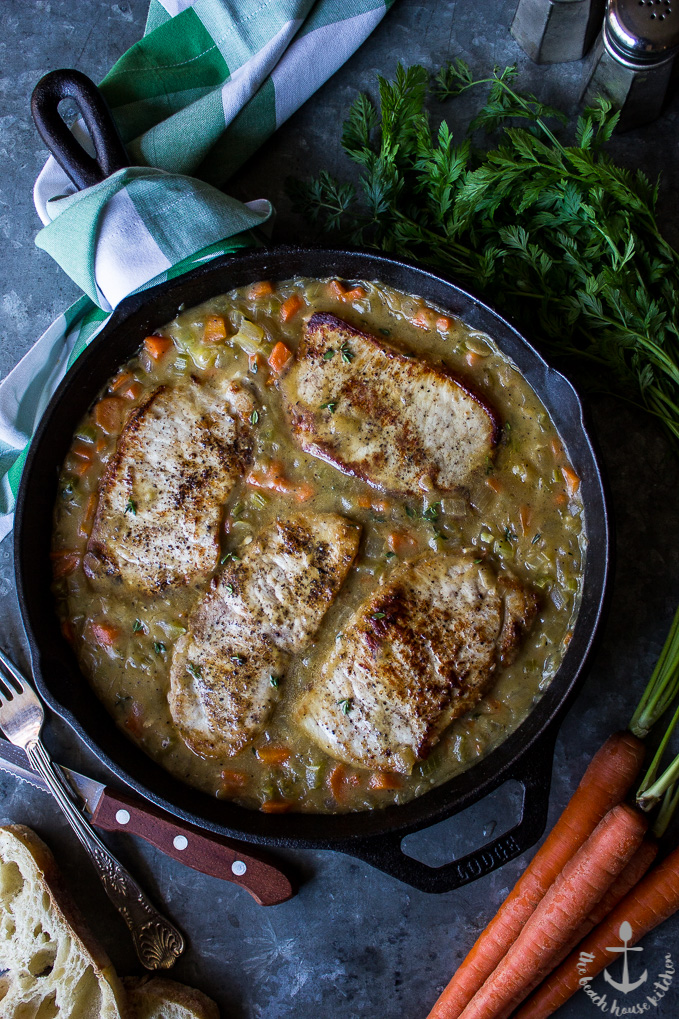 Southern Smothered Pork Chops