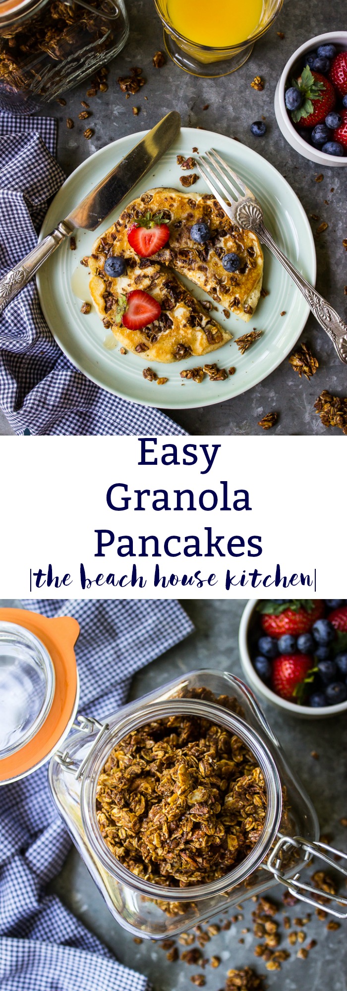 Easy Granola Pancakes