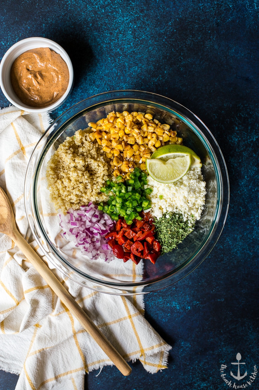 Mexican Street Corn Quinoa Salad