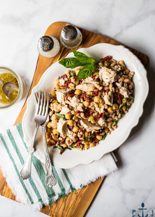 Tuscan Tuna Bean Salad