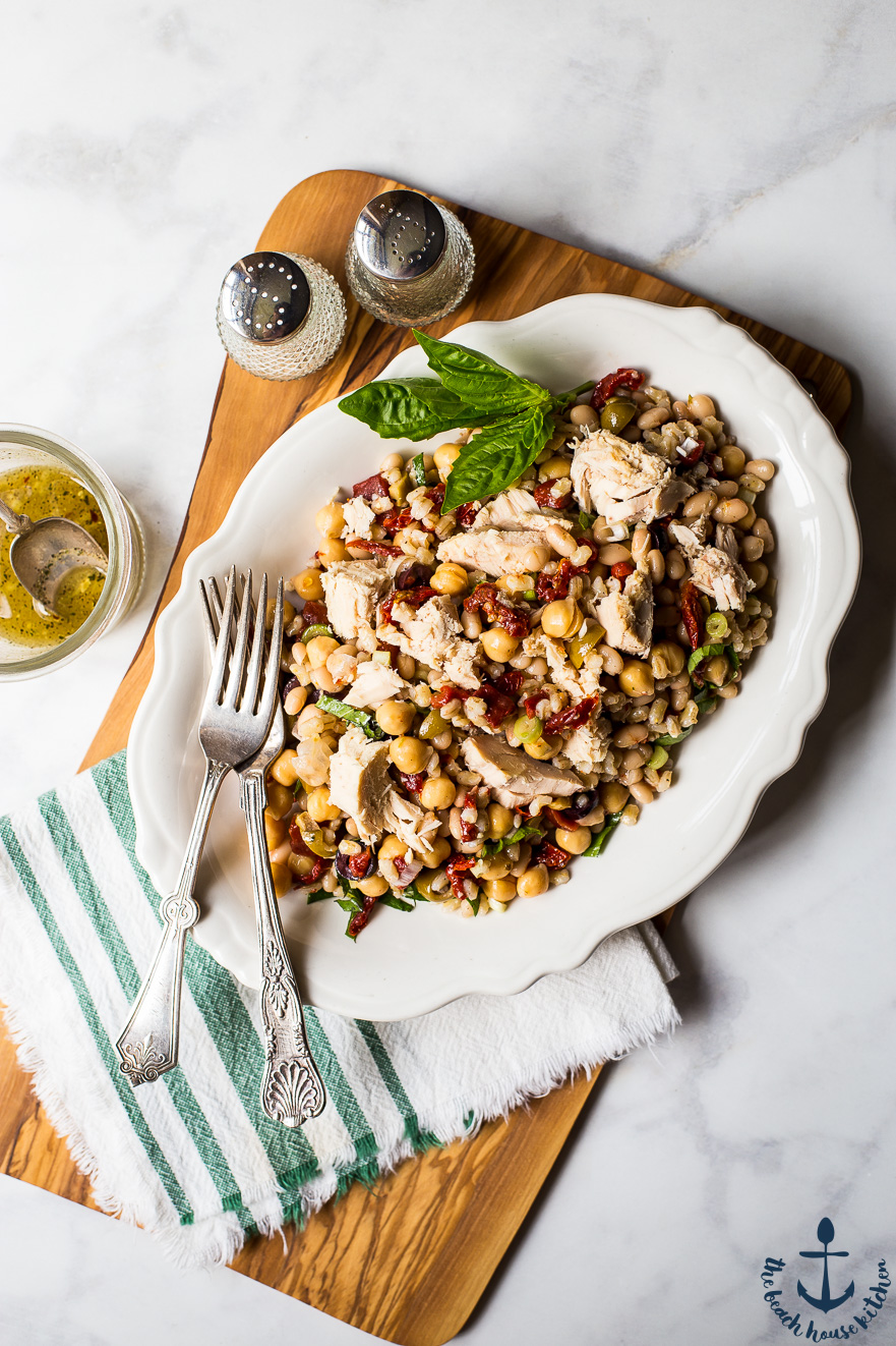 Tuscan Tuna Bean Salad