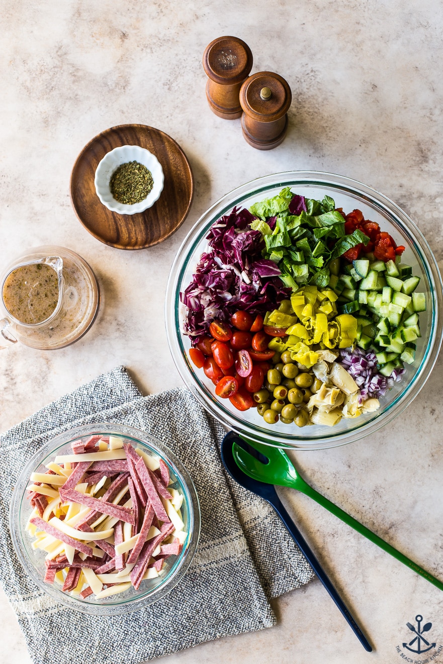 Italian Chopped Salad Recipe - Love and Lemons
