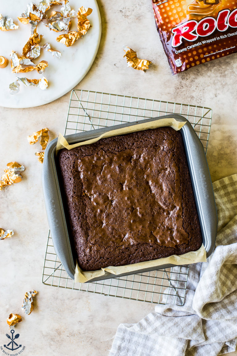 Decadent Rolo® Brownies - The Beach House Kitchen