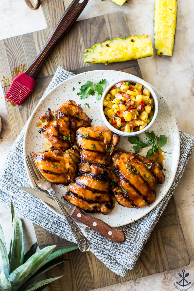Huli Huli Chicken with Pineapple Salsa The Beach House Kitchen