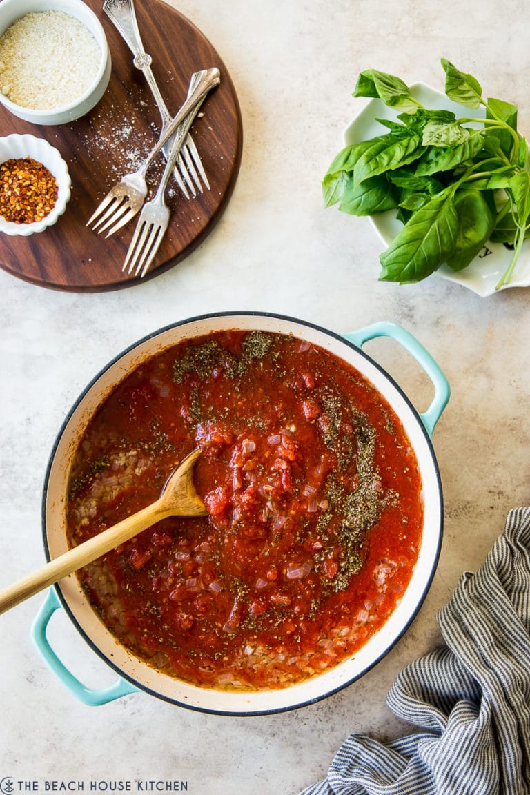 Mom's Meatballs and Marinara Sauce The Beach House Kitchen