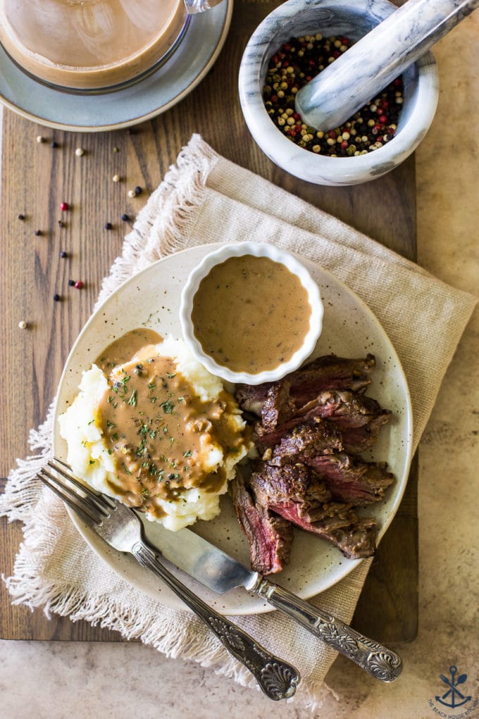 Bourbon Peppercorn Sauce The Beach House Kitchen