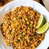 Mexican Street Corn Quinoa Salad long Pinterest pin