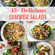 15+ Delicious Summer Salad collage