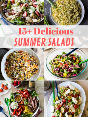 15+ Delicious Summer Salad collage