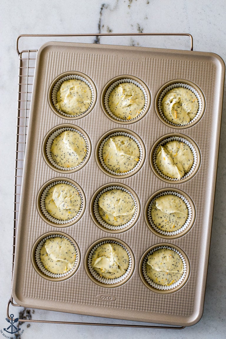 Meyer Lemon Poppy Seed Muffins The Beach House Kitchen