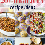 20+ 4th of July Recipe Ideas long Pinterest pin