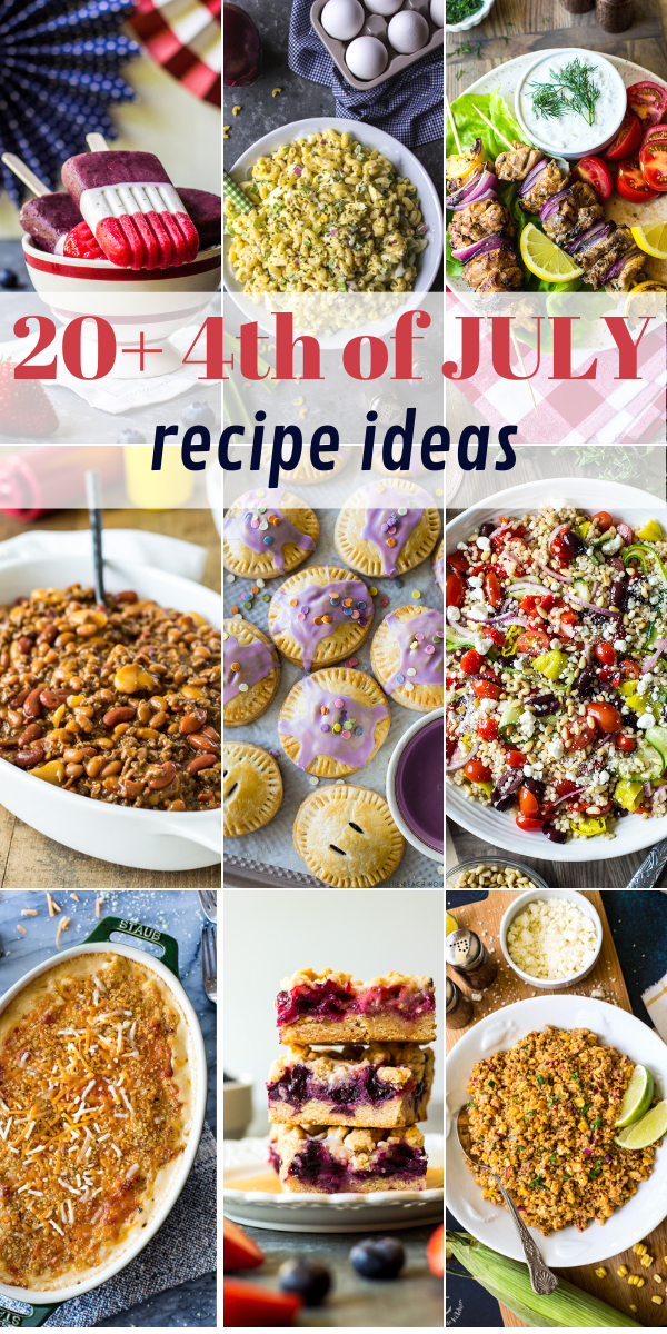 20+ 4th of July Recipe Ideas - The Beach House Kitchen