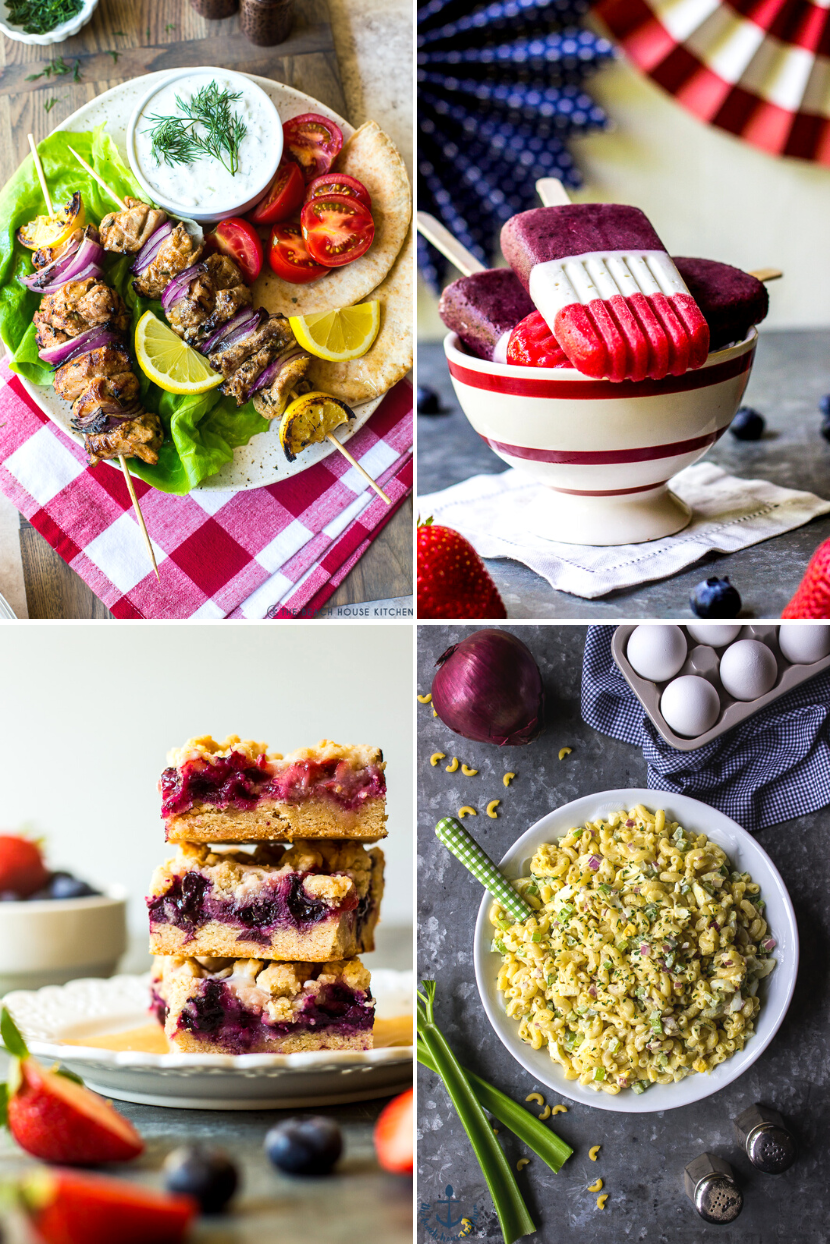 20+ 4th of July Recipe Ideas collage