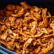 Slow Cooker Honey Chipotle Chicken long Pinterest pin