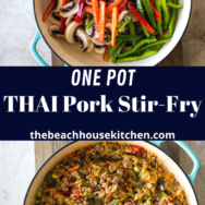 One Pot Thai Pork Stir-Fry
