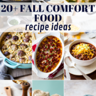 20+ Fall Comfort Food Recipe Ideas long Pinterest pin