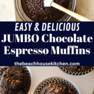 Jumbo Chocolate Espresso Muffins