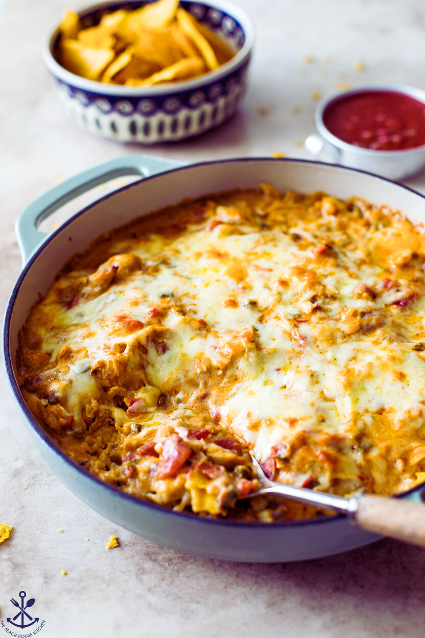 Photo of a king ranch chicken casserole