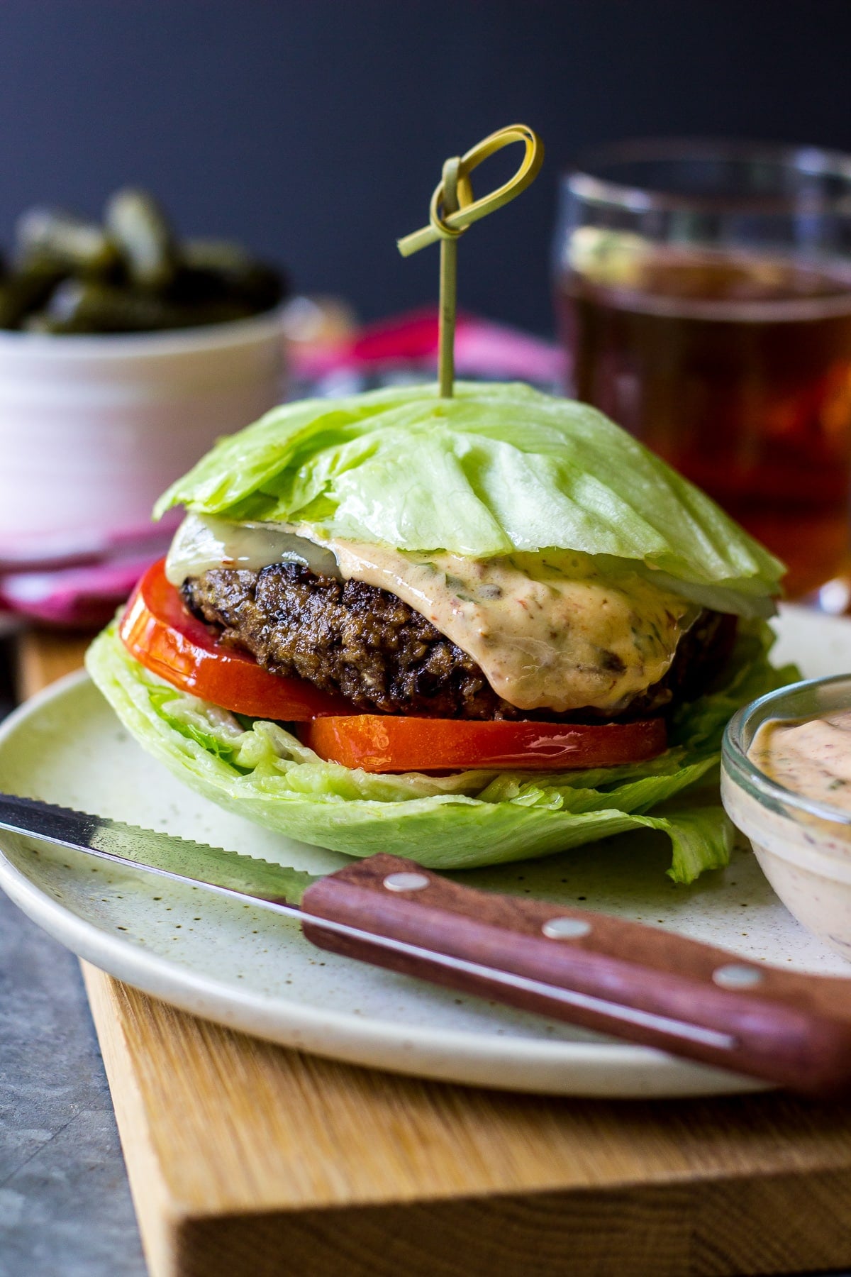 Black Bean Burgers with Chipotle Mayo - The Beach House Kitchen