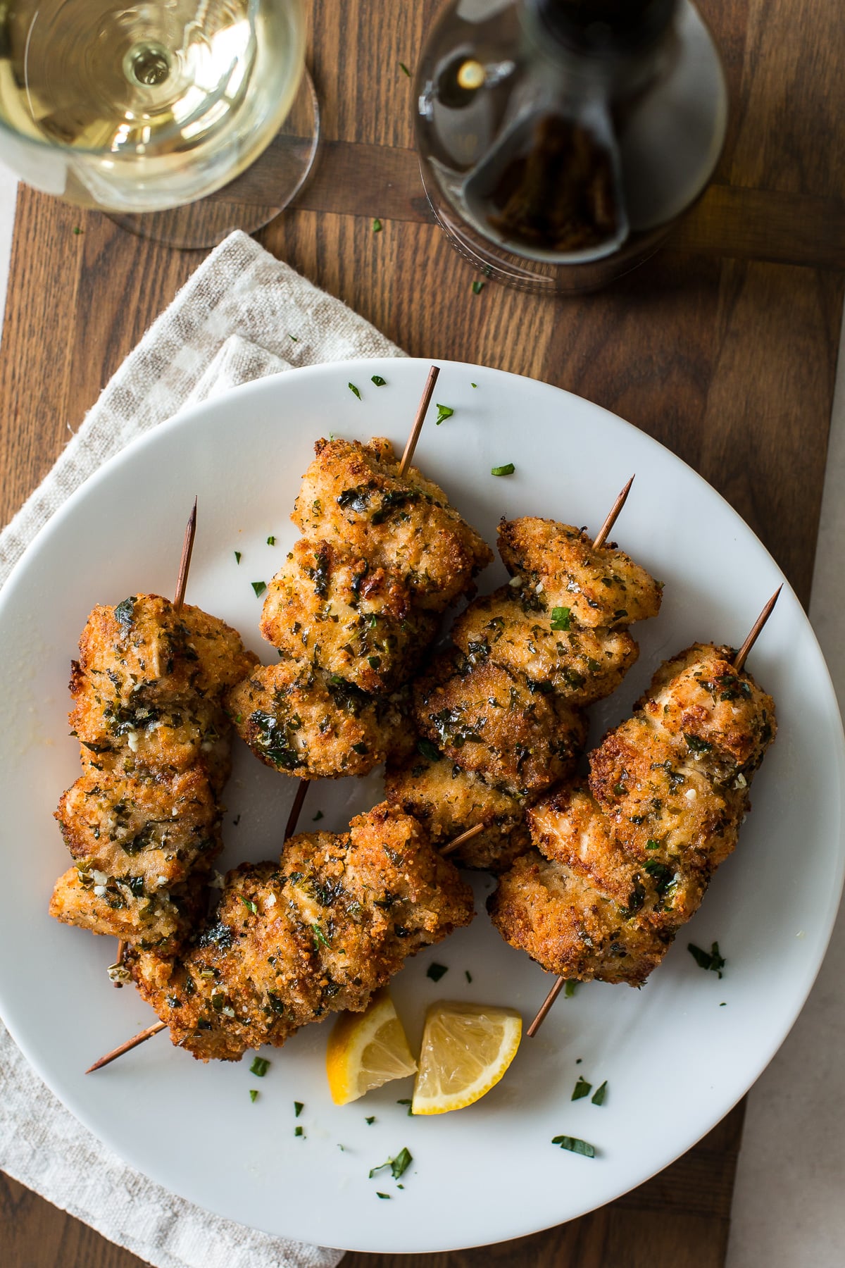 Air Fryer Chicken Spiedini - The Beach House Kitchen
