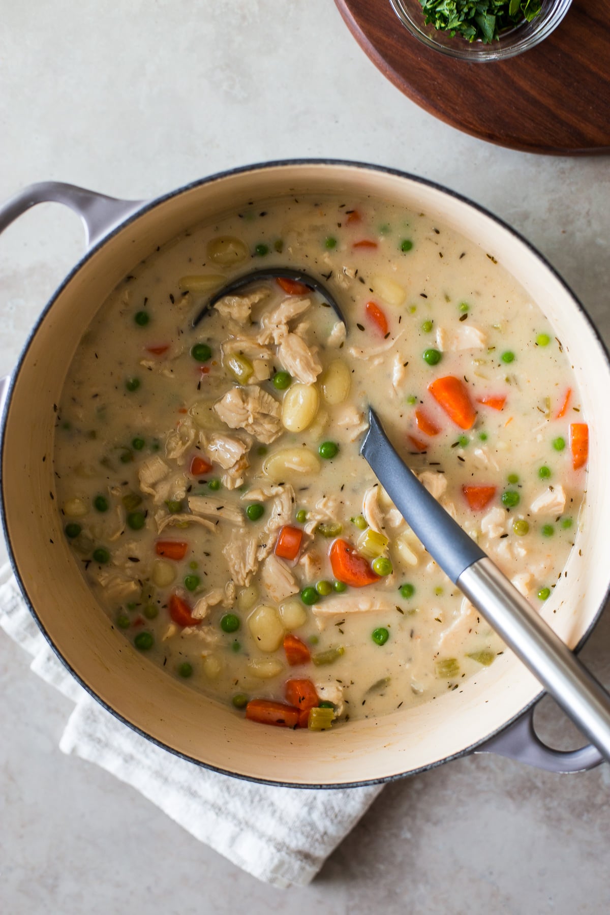 Creamy Chicken Gnocchi Soup - The Beach House Kitchen