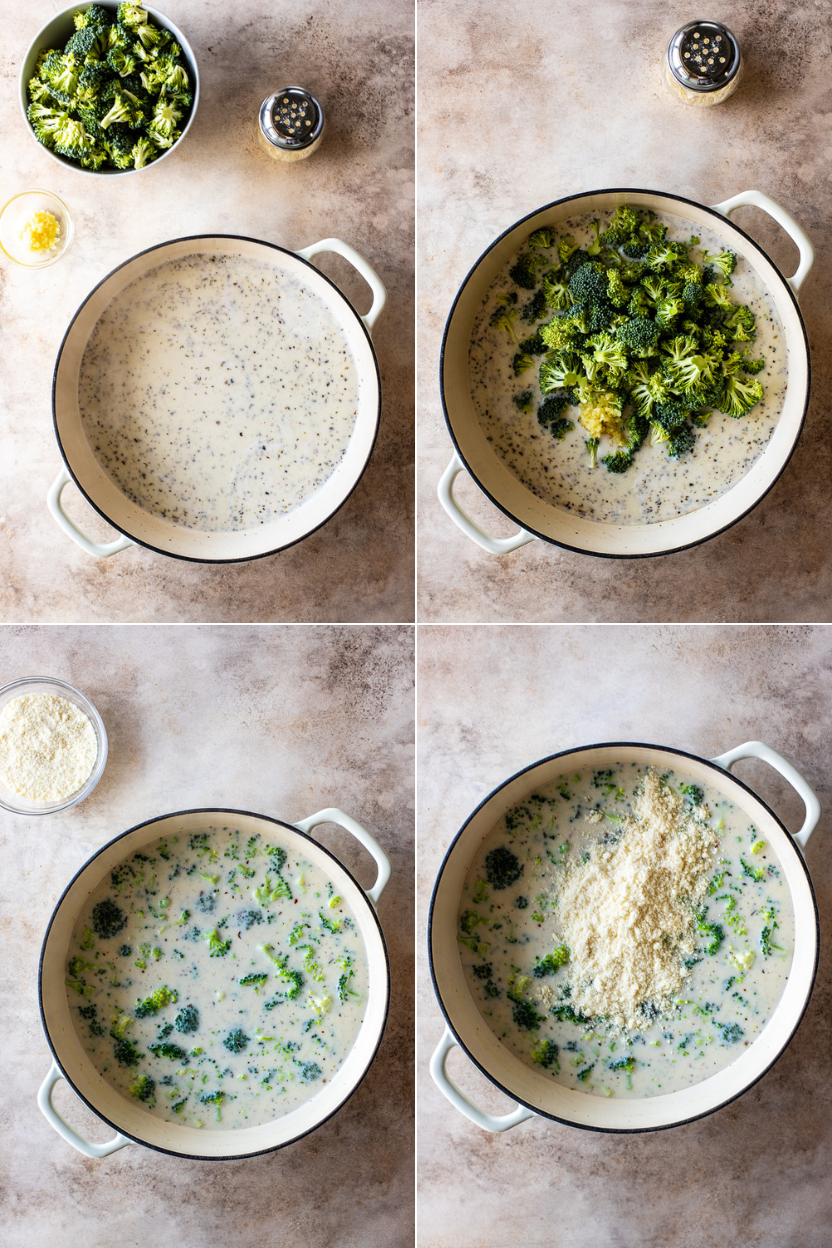 A collage of 4 photos