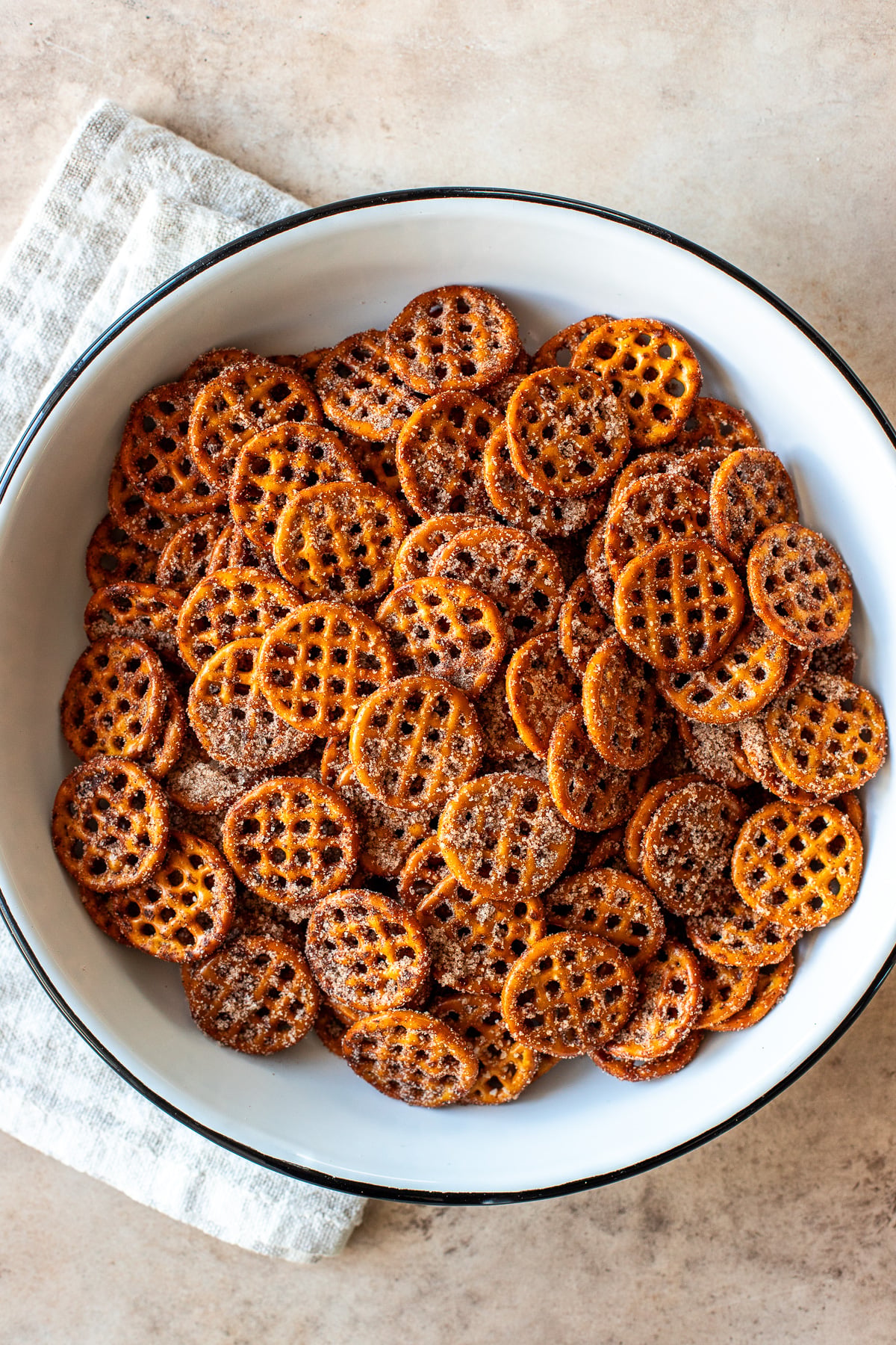Cinnamon Sugar Pretzels - The Beach House Kitchen